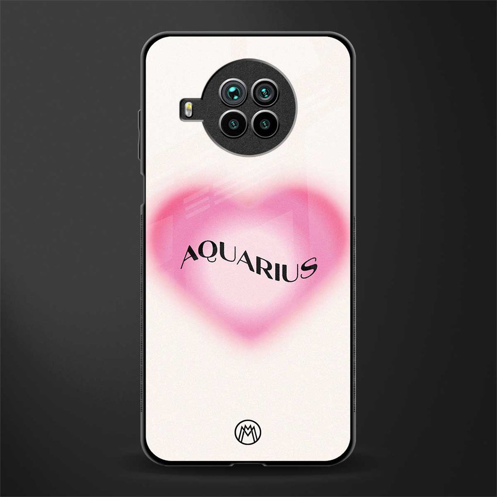 aquarius minimalistic glass case for mi 10i image
