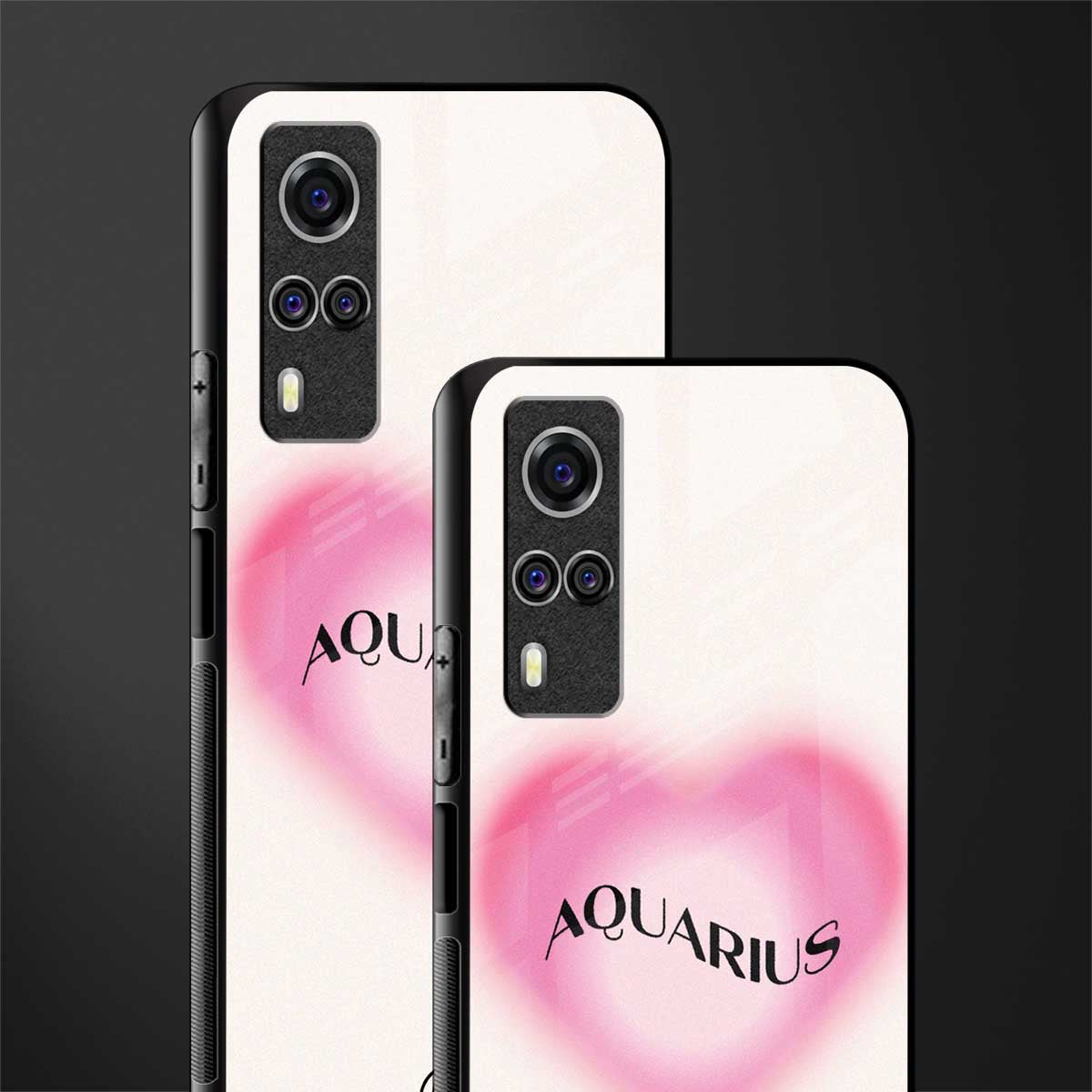 aquarius minimalistic glass case for vivo y51 image-2
