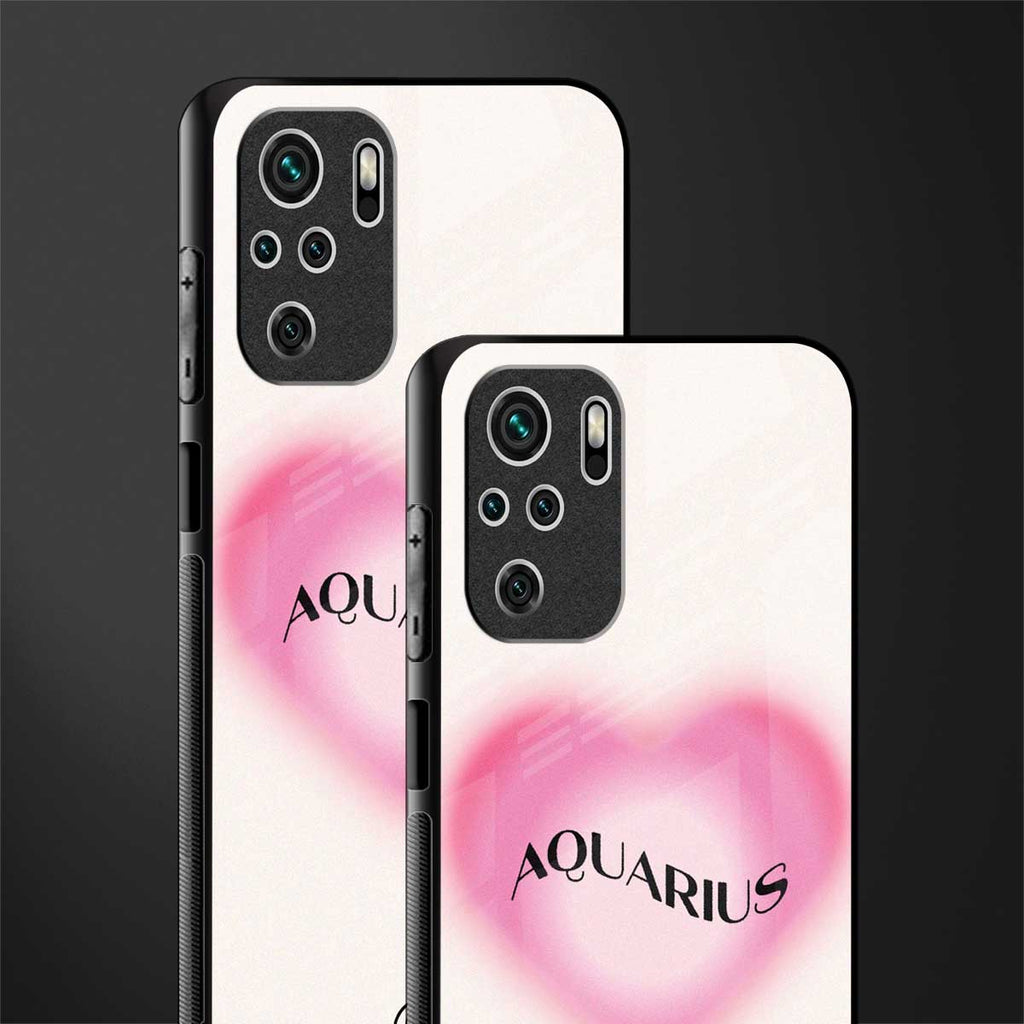 aquarius minimalistic glass case for redmi note 10s image-2