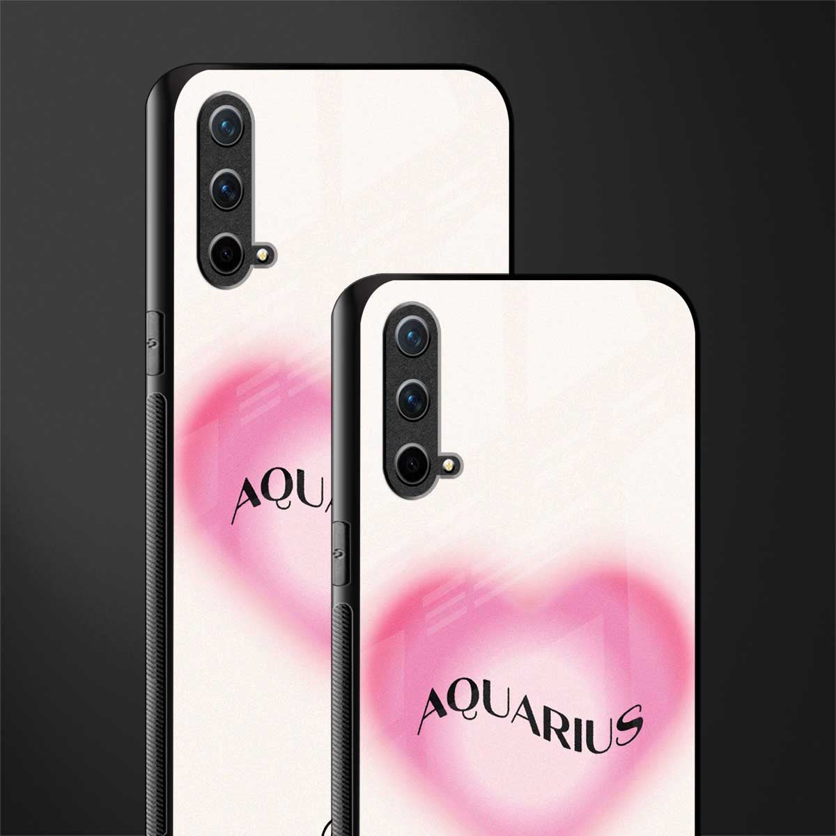 aquarius minimalistic glass case for oneplus nord ce 5g image-2