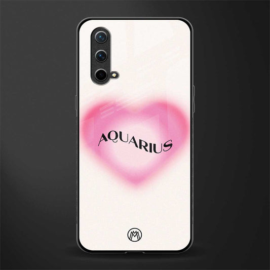aquarius minimalistic glass case for oneplus nord ce 5g image