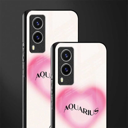 aquarius minimalistic glass case for vivo v21e 5g image-2