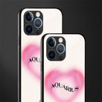 aquarius minimalistic glass case for iphone 12 pro image-2