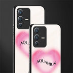 aquarius minimalistic glass case for vivo v23 5g image-2