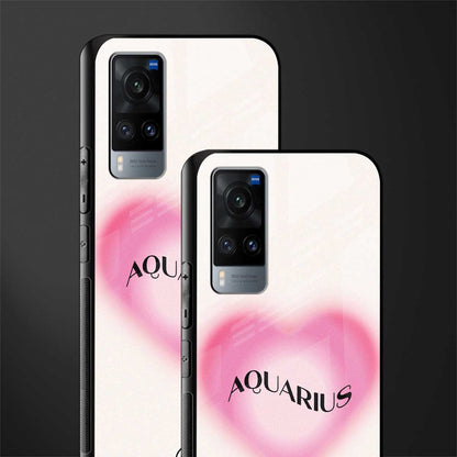aquarius minimalistic glass case for vivo x60 image-2