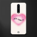aquarius minimalistic glass case for oneplus 8 image
