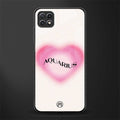 aquarius minimalistic back phone cover | glass case for samsung galaxy f42