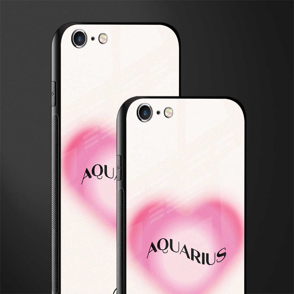 aquarius minimalistic glass case for iphone 6 plus image-2