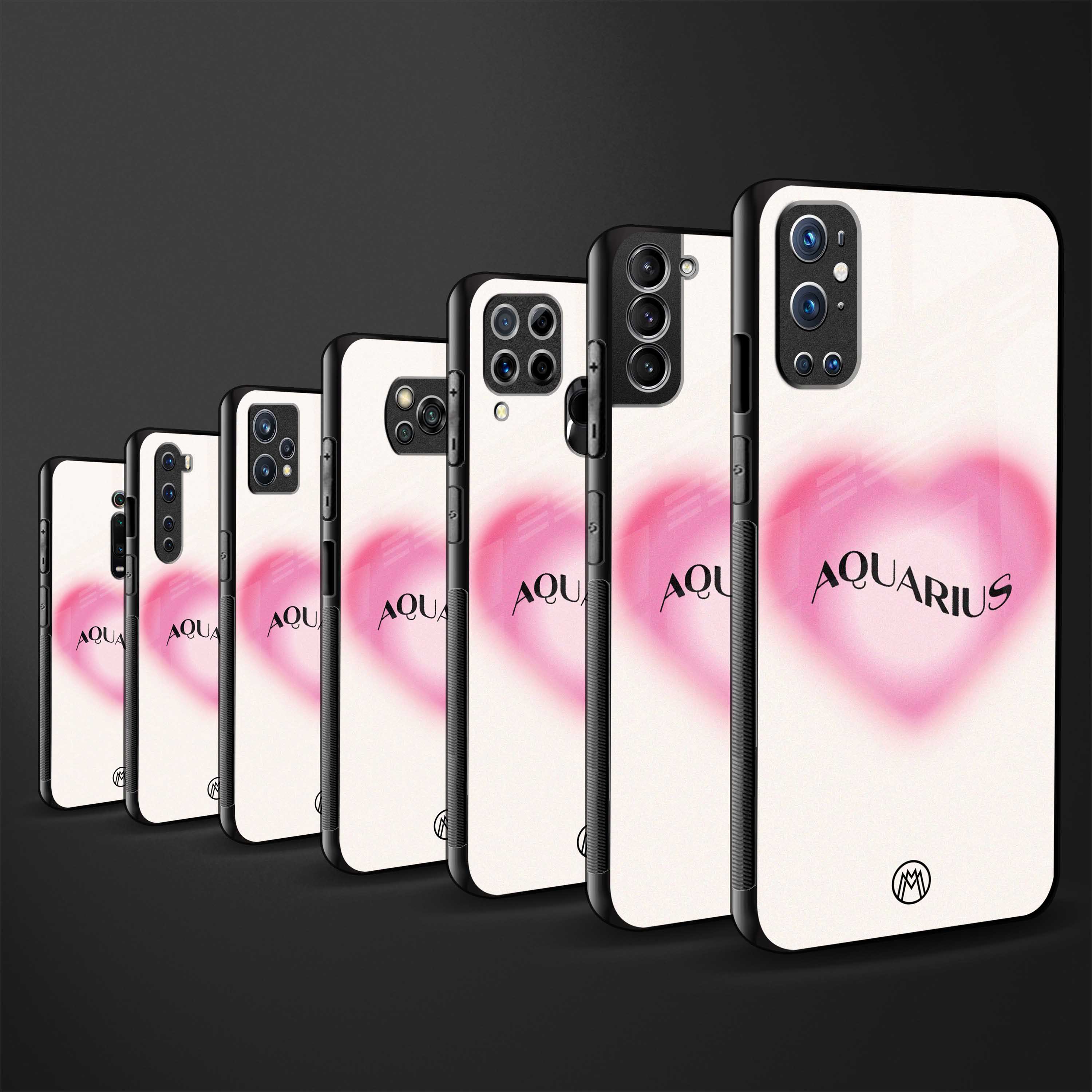 aquarius minimalistic glass case for redmi 9 power image-3