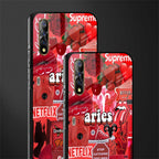 aries aesthetic collage glass case for vivo s1 image-2