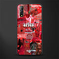aries aesthetic collage glass case for vivo z1x image