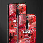 aries aesthetic collage glass case for redmi k20 pro image-2