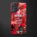 aries aesthetic collage glass case for xiaomi 11i 5g image