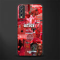 aries aesthetic collage glass case for vivo y20svivo y20avivo y20g image