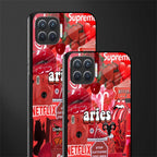 aries aesthetic collage glass case for oppo f17 image-2