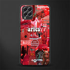 aries aesthetic collage glass case for samsung galaxy f62 image