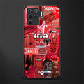 aries aesthetic collage glass case for oppo f19 pro image