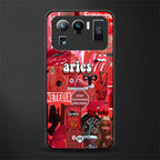 aries aesthetic collage glass case for mi 11 ultra 5g image