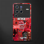 aries aesthetic collage glass case for vivo x80 pro 5g image
