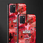 aries aesthetic collage glass case for samsung galaxy note 10 lite image-2
