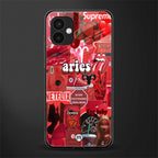 aries aesthetic collage back phone cover | glass case for samsung galaxy a04