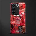 aries aesthetic collage back phone cover | glass case for vivo v27 pro 5g