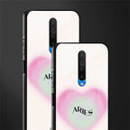 aries minimalistic glass case for poco x2 image-2