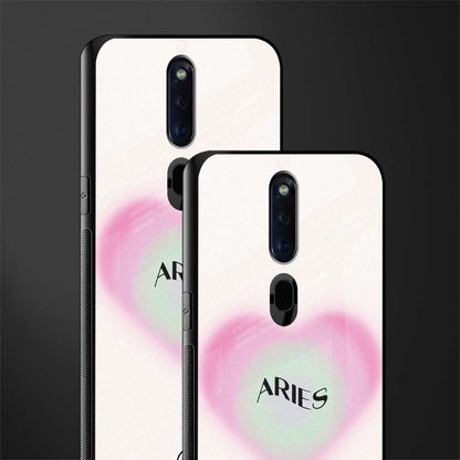 aries minimalistic glass case for oppo f11 pro image-2