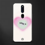 aries minimalistic glass case for oppo f11 pro image
