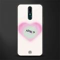 aries minimalistic glass case for oppo f11 image
