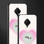 aries minimalistic glass case for vivo s1 pro image-2
