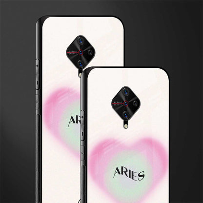 aries minimalistic glass case for vivo s1 pro image-2