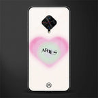 aries minimalistic glass case for vivo s1 pro image