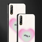 aries minimalistic glass case for vivo s1 image-2