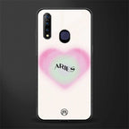 aries minimalistic glass case for vivo z1 pro image