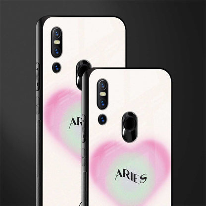 aries minimalistic glass case for vivo v15 image-2