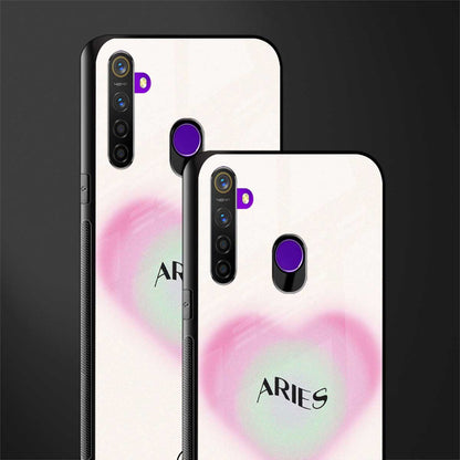 aries minimalistic glass case for realme 5s image-2
