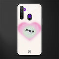 aries minimalistic glass case for realme 5i image