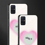 aries minimalistic glass case for samsung galaxy a71 image-2