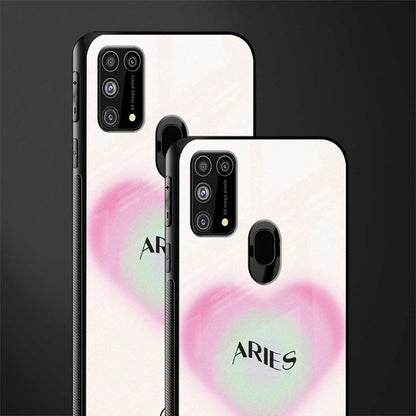 aries minimalistic glass case for samsung galaxy m31 image-2
