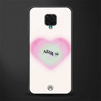 aries minimalistic glass case for poco m2 pro image