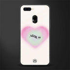 aries minimalistic glass case for oppo a7 image