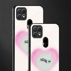aries minimalistic glass case for oppo a15s image-2