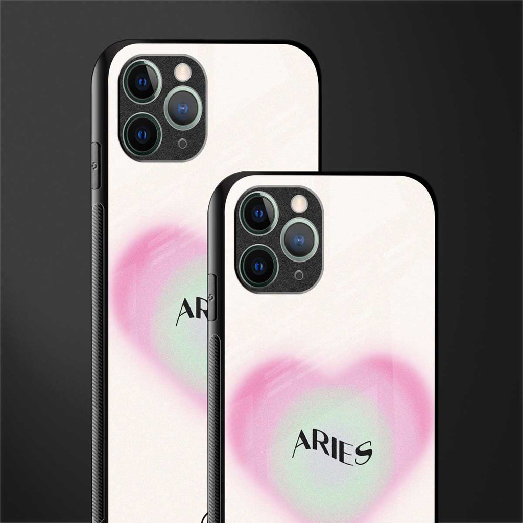 aries minimalistic glass case for iphone 11 pro max image-2