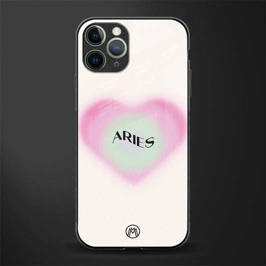 aries minimalistic glass case for iphone 11 pro image