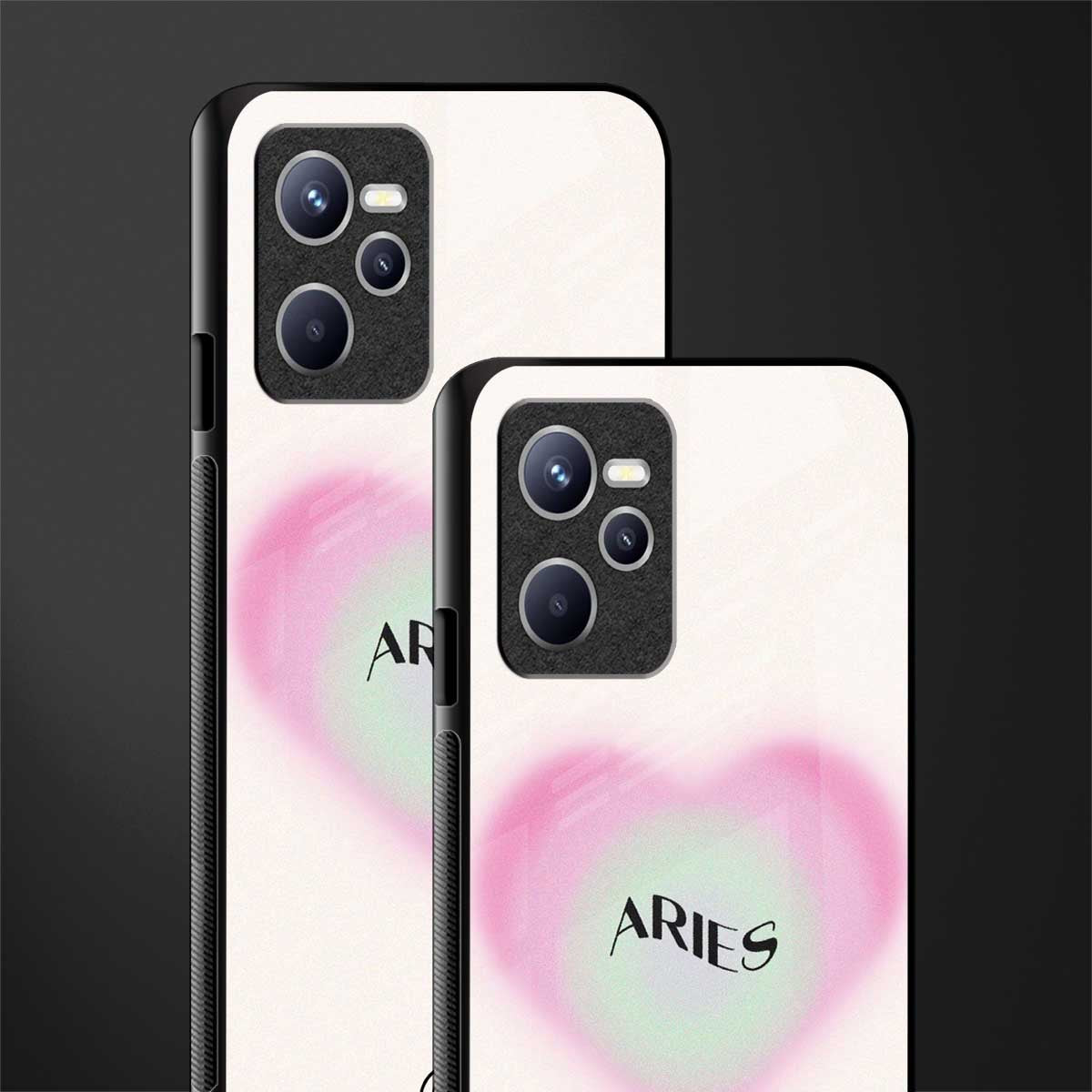 aries minimalistic glass case for realme c35 image-2