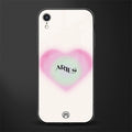 aries minimalistic glass case for iphone xr image