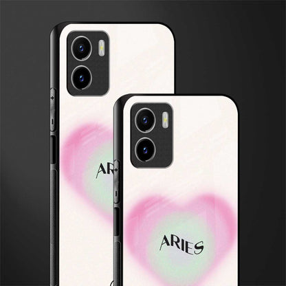 aries minimalistic glass case for vivo y15s image-2