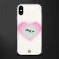 aries minimalistic glass case for iphone x image