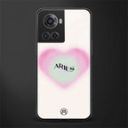 aries minimalistic back phone cover | glass case for oneplus 10r 5g